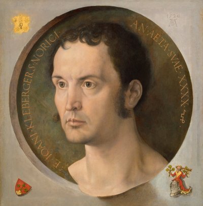 Portræt af Johann Kleeberger, 1526 af Albrecht Dürer