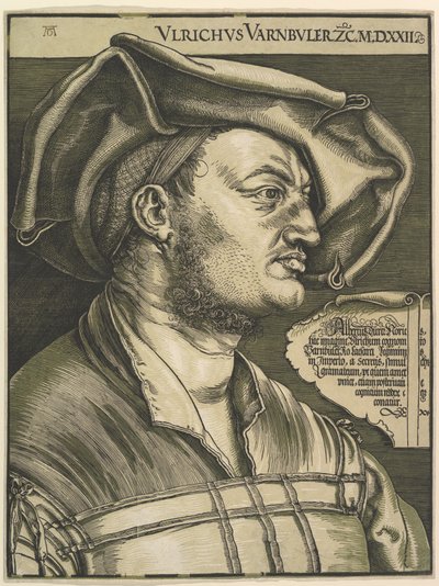 Portræt af Ulrich Varnbuler af Albrecht Dürer