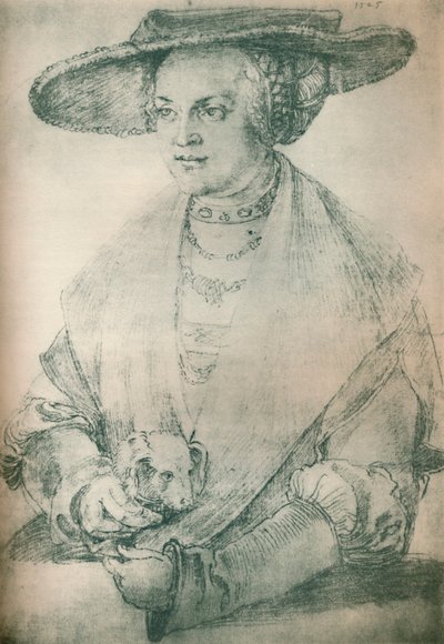 Portræt af en dame, c1500-1520, 1903 af Albrecht Dürer