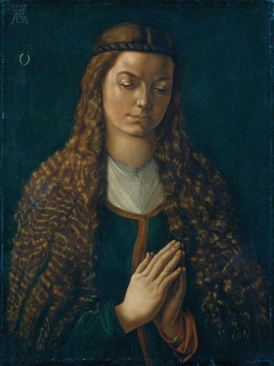 Portræt af en ung kvinde af Albrecht Dürer