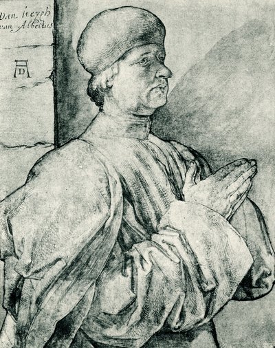 Bedende donor af Albrecht Dürer