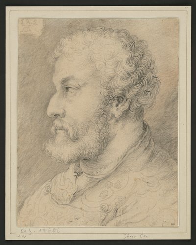 Profilportræt af Raymund Fugger? af Albrecht Dürer