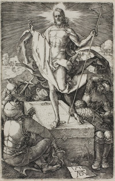 Resurrection, fra The Engraved Passion af Albrecht Dürer