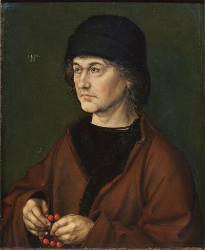 Portræt af faderen af Albrecht Dürer