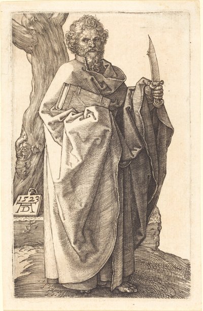 Saint Bartholomew af Albrecht Dürer