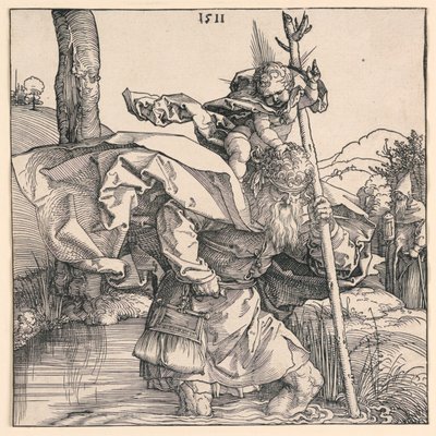 Sankt Christopher af Albrecht Dürer