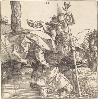 Saint Christopher af Albrecht Dürer