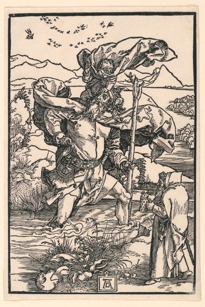 Sankt Christopher af Albrecht Dürer