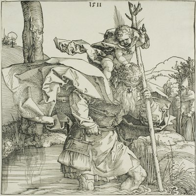 Sankt Christopher af Albrecht Dürer