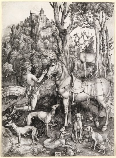 Sankt Eustace af Albrecht Dürer