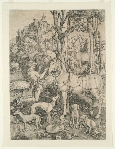 Sankt Eustachius af Albrecht Dürer