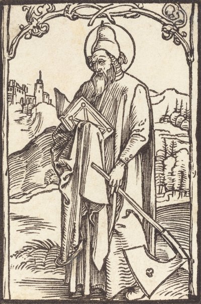 Sankt Matthias, ca. 1500. af Albrecht Dürer