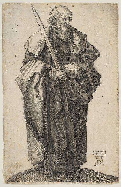 Sankt Simon, 1523. af Albrecht Dürer