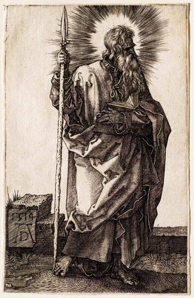 Sankt Thomas af Albrecht Dürer