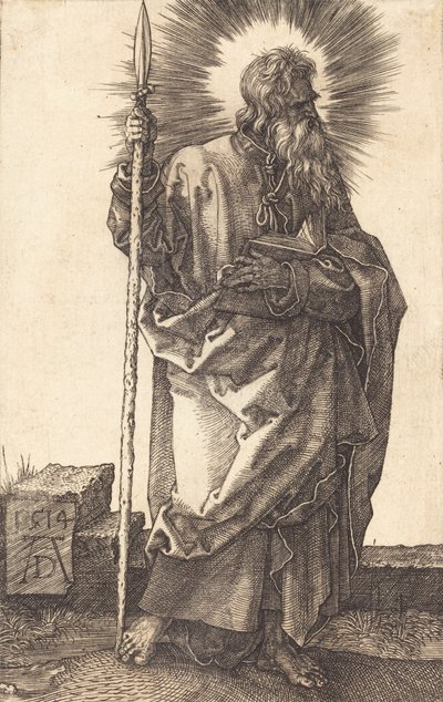 Sankt Thomas, 1514. af Albrecht Dürer