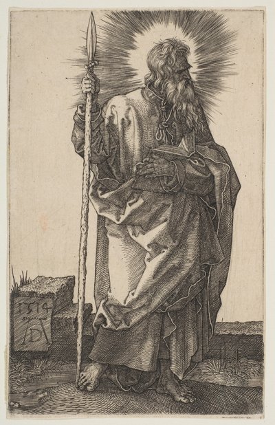 Sankt Thomas, 1514. af Albrecht Dürer