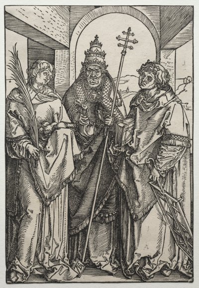 De hellige Stephen, Sixtus og Laurence af Albrecht Dürer