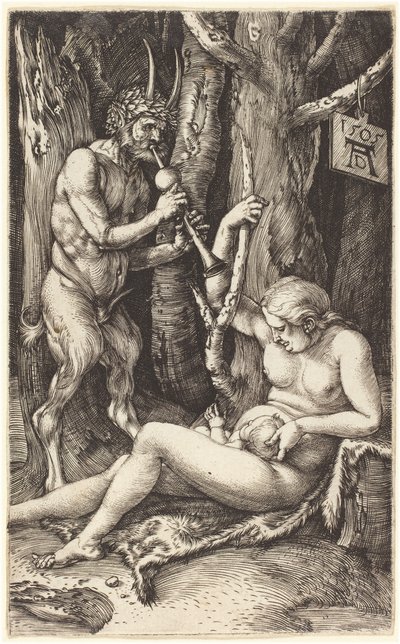 Satyr Familie af Albrecht Dürer