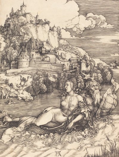 Sea Monster The Sea Wonder, ca. 1498. af Albrecht Dürer