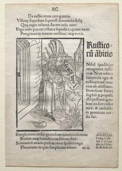 Dårernes skib, efter 1497. af Albrecht Dürer