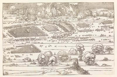 Belejring af en by (del 2) af Albrecht Dürer