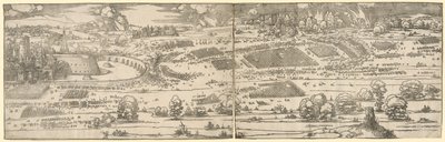 Belejring af en fæstning af Albrecht Dürer