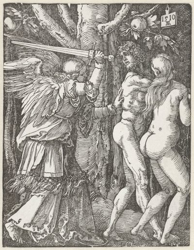 Lille lidenskab: 2. Udvisning fra Paradis af Albrecht Dürer