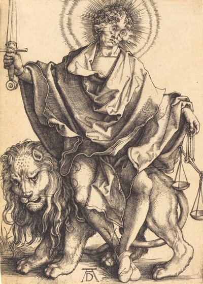 Retfærdighedens Sol, ca. 14991500. af Albrecht Dürer