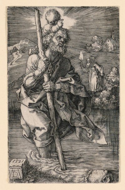 St. Christopher af Albrecht Dürer