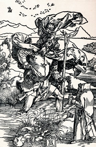 St Christopher, 1500 1906 af Albrecht Dürer
