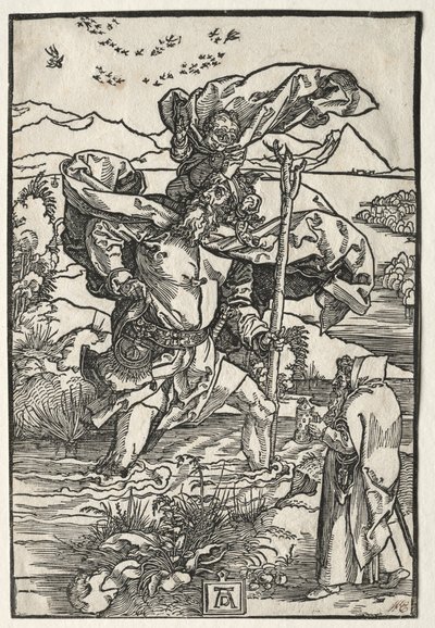 Sankt Christopher med Fuglene af Albrecht Dürer