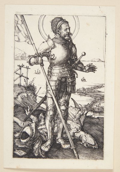 Sankt Georg til fods af Albrecht Dürer