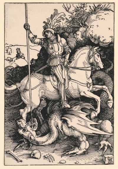 St. George dræber Dr af Albrecht Dürer