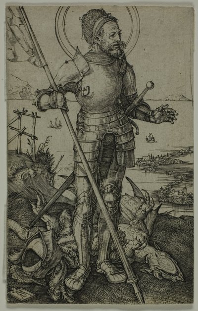 St. George til fods af Albrecht Dürer