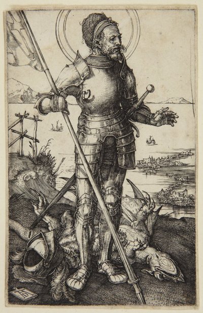 Sankt Georg til fods af Albrecht Dürer