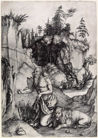 Sankt Hieronymus i bod af Albrecht Dürer