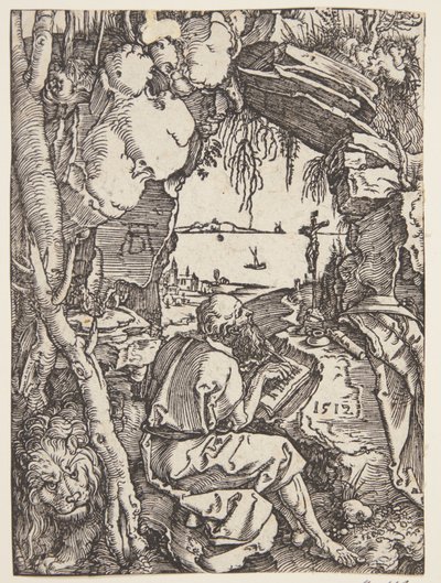 Sankt Jerome i hulen af Albrecht Dürer
