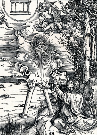 St John Devouring the Book, 1498 1906 af Albrecht Dürer