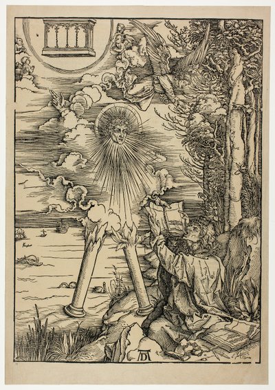 St. John Devouring the Book, fra The Apocalypse af Albrecht Dürer