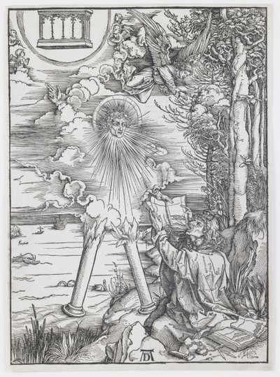 St. John Devouring the Book, fra "The Apocalypse" af Albrecht Dürer