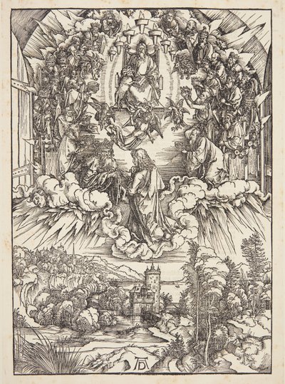 Johannes foran Gud og de ældste af Albrecht Dürer