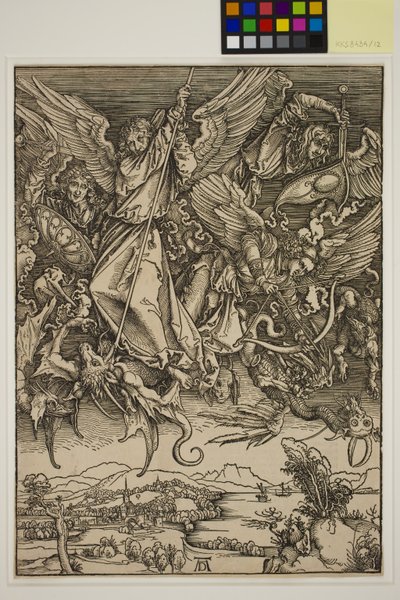 St. Michael kæmper mod dragen af Albrecht Dürer