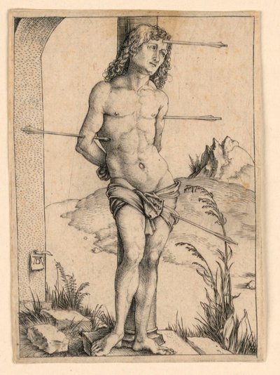 Sankt Sebastian ved Søjlen af Albrecht Dürer