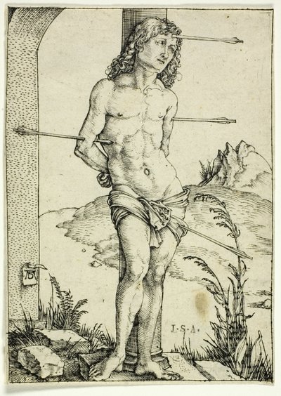 Sankt Sebastian ved Søjlen af Albrecht Dürer