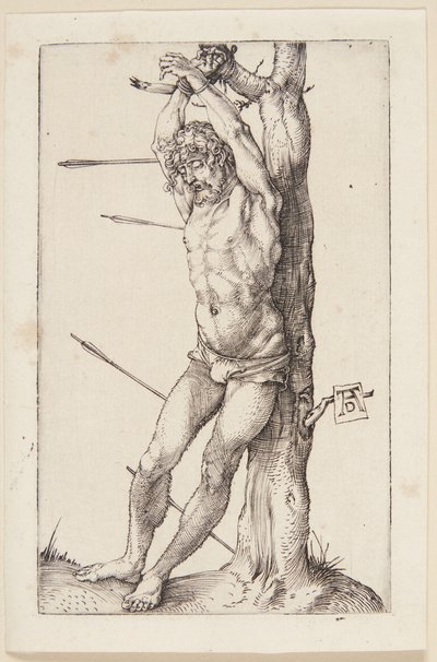 Sankt Sebastian ved træet af Albrecht Dürer