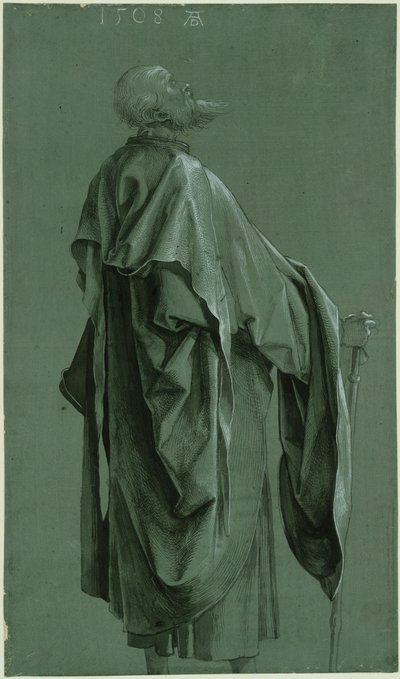 Stående apostel (Paulus eller Jakob den Ældre) af Albrecht Dürer