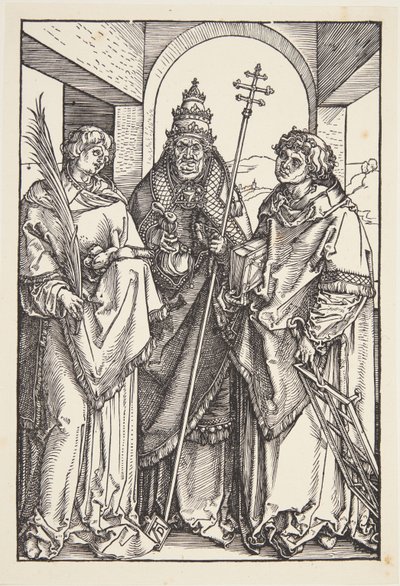 Sts. Lawrence, Sixtus og Stephen af Albrecht Dürer