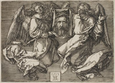 Sudarium vist af to engle af Albrecht Dürer