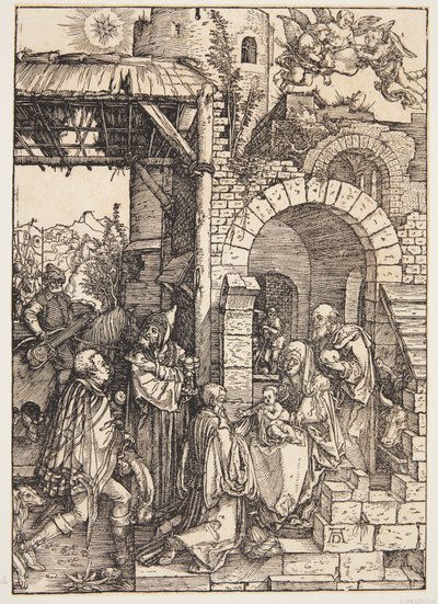 Magiernes tilbedelse af Albrecht Dürer