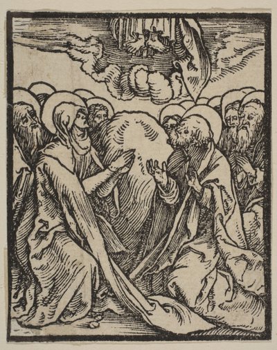 Himmelfarten.n.d. af Albrecht Dürer